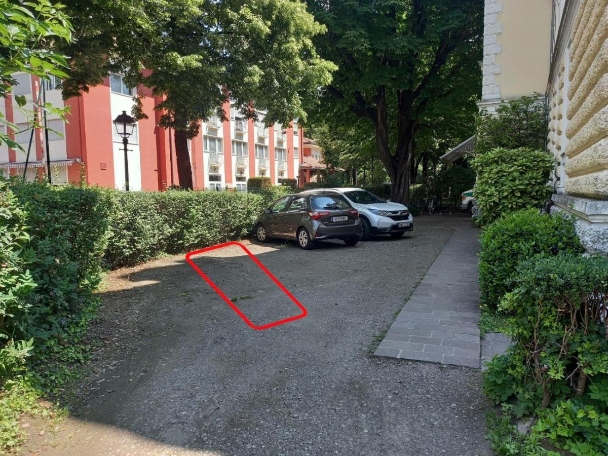 3-Zimmer-Appartement In Privatvilla, Meran Zentrum, Kostenloser Parkplatz Mit Gaestekarte Zewnętrze zdjęcie